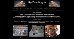 Desktop Screenshot of byezirabengals.co.uk