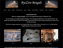 Tablet Screenshot of byezirabengals.co.uk